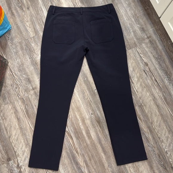 Theory women's deep navy straight pants size 6 - Picture 4 of 4
